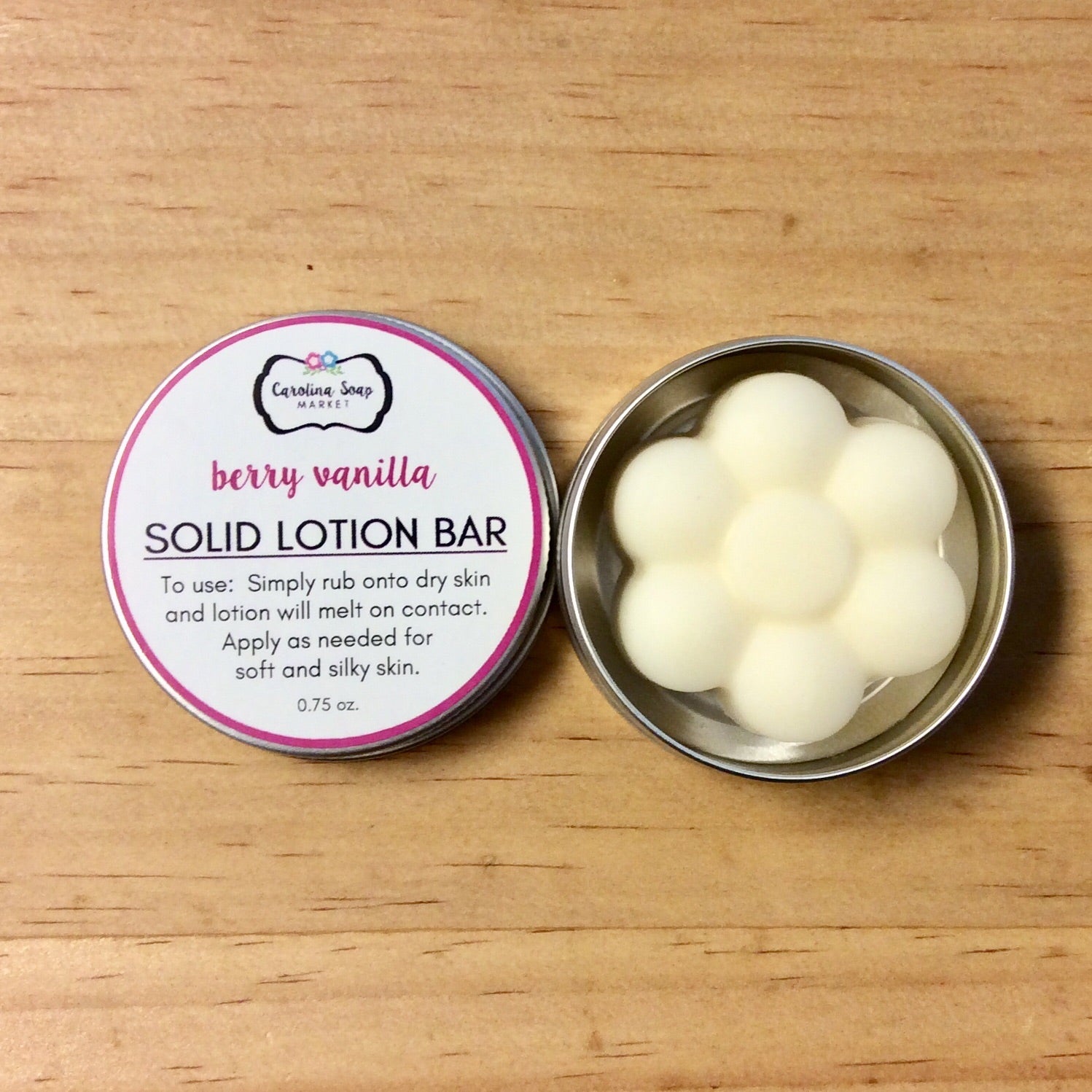 BERRY VANILLA LOTION BAR - Carolina Soap Market